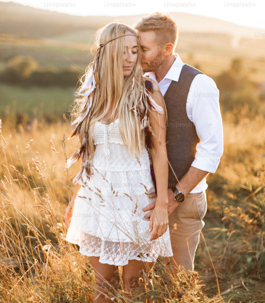 A beautiful summer wedding setup with floral arrangements, string lights, and a garden venue, perfect for an enchanting outdoor ceremony.