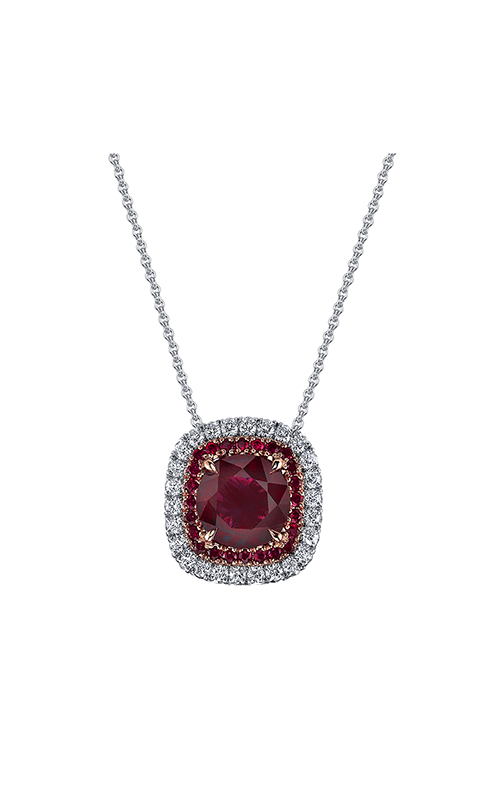 Omi Prive Duet Neckalce P1286-PC1115C-RURD