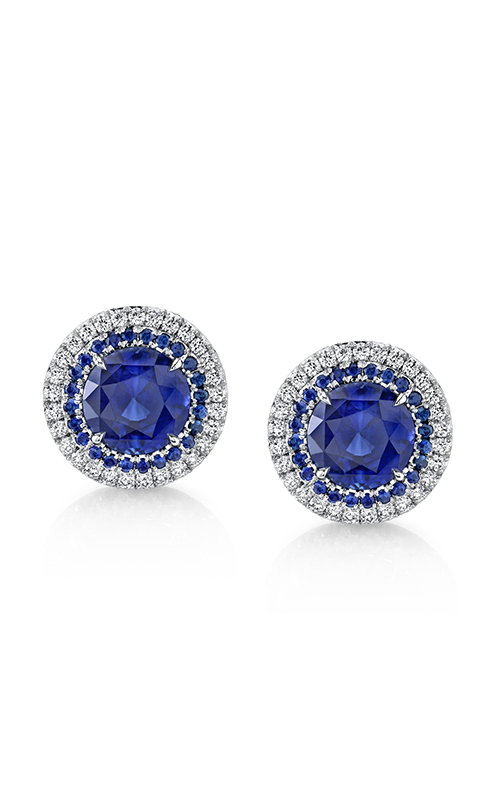 Omi Prive Duet Earrings S1249-SC1155-SARD