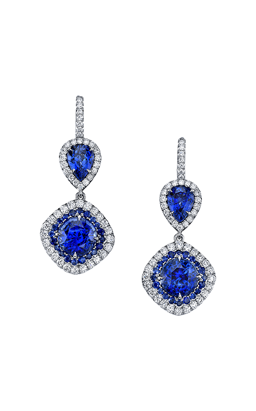 Omi Prive Duet Earrings E1231-EC1580-SARD