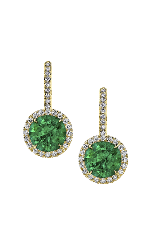 Omi Prive Dore Earrings E1190-ES1050-EMRD-YG